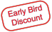 Early Bird Discount